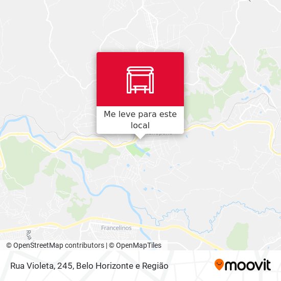 Rua Violeta, 245 mapa