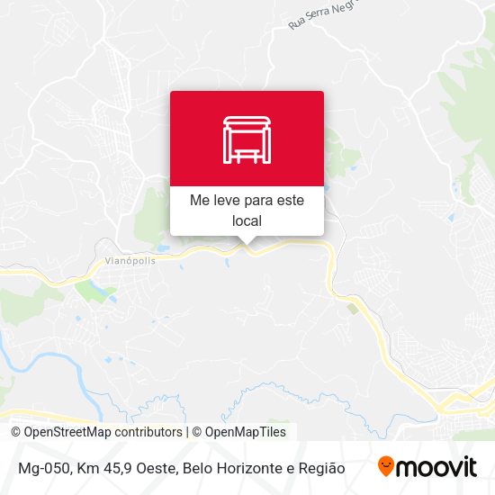 Mg-050, Km 45,9 Oeste mapa