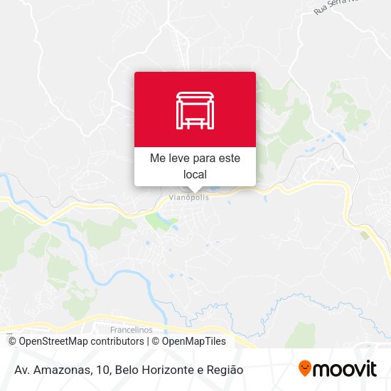 Av. Amazonas, 10 mapa
