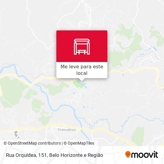 Rua Orquídea, 151 mapa