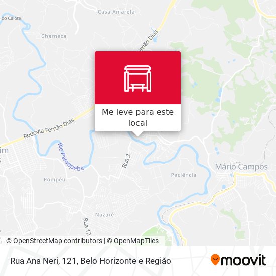 Rua Ana Neri, 121 mapa