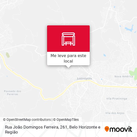 Rua João Domingos Ferreira, 261 mapa