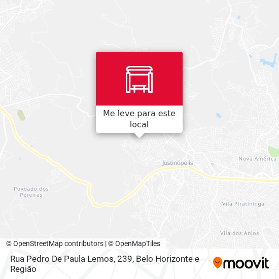 Rua Pedro De Paula Lemos, 239 mapa