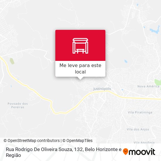 Rua Rodrigo De Oliveira Souza, 132 mapa
