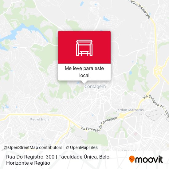 Rua Do Registro, 300 | Faculdade Única mapa