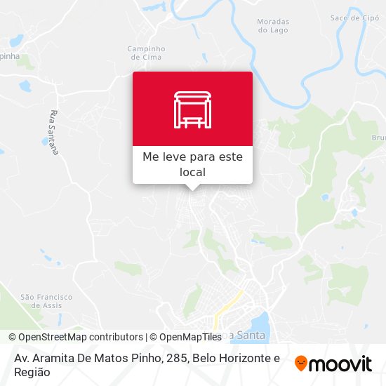 Av. Aramita De Matos Pinho, 285 mapa