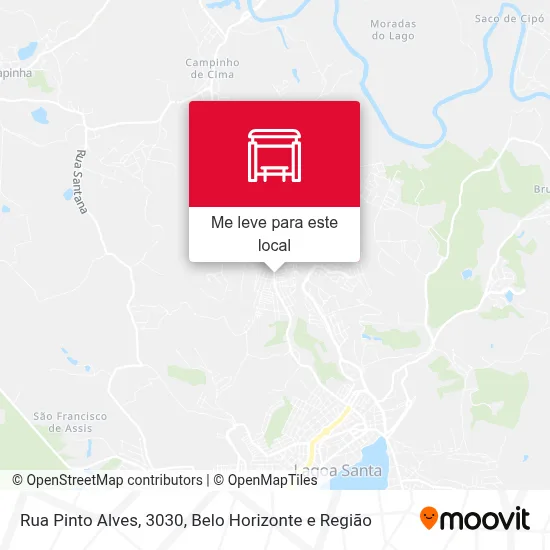 Rua Pinto Alves, 3030 mapa