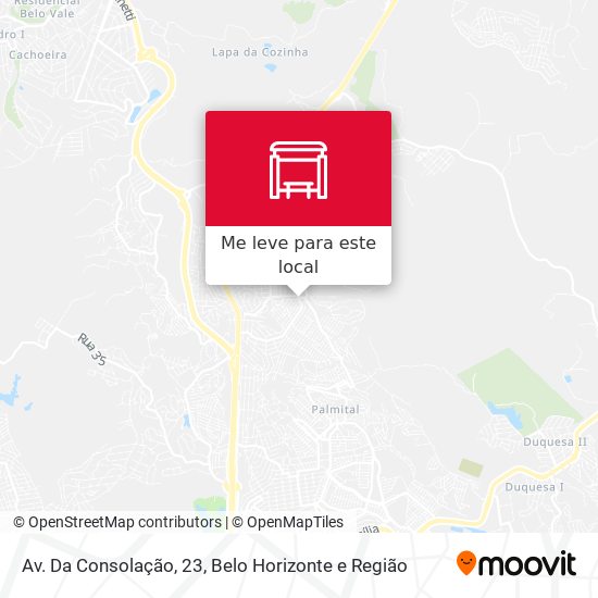 Av. Da Consolação, 23 mapa
