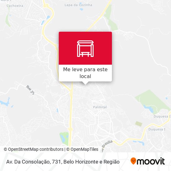 Av. Da Consolação, 731 mapa