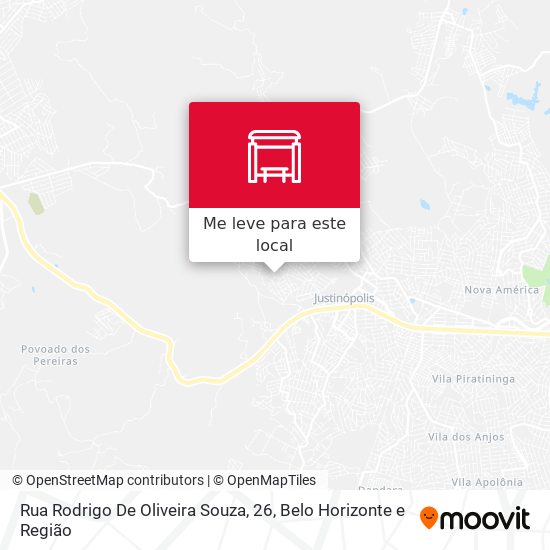 Rua Rodrigo De Oliveira Souza, 26 mapa