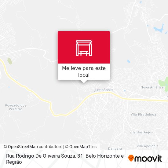 Rua Rodrigo De Oliveira Souza, 31 mapa