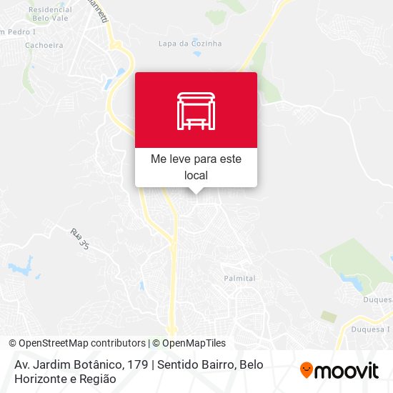 Av. Jardim Botânico, 179 | Sentido Bairro mapa