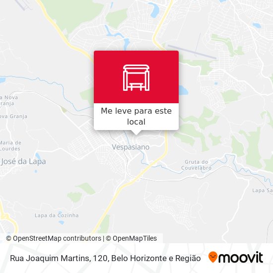 Rua Joaquim Martins, 120 mapa