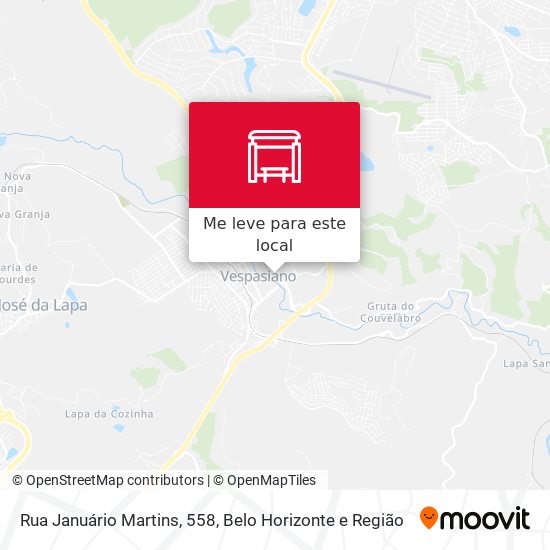 Rua Januário Martins, 558 mapa