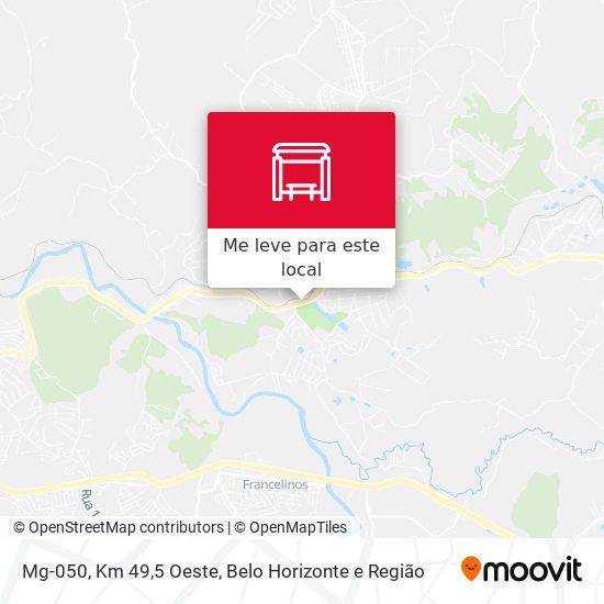 Mg-050, Km 49,5 Oeste mapa