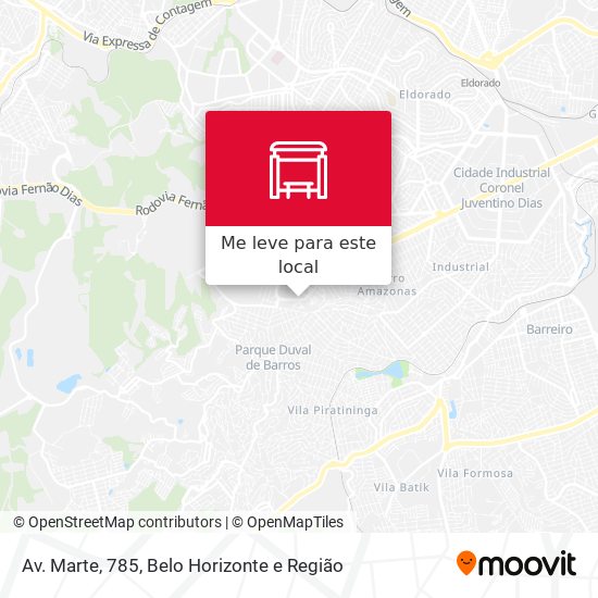 Av. Marte, 785 mapa