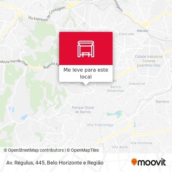 Av. Régulus, 445 mapa