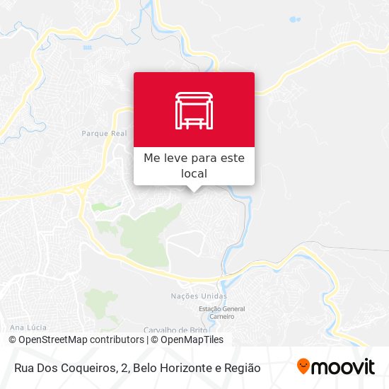 Rua Dos Coqueiros, 2 mapa