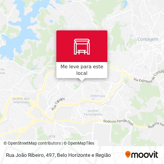 Rua João Ribeiro, 497 mapa