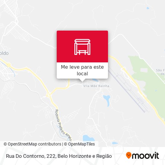 Rua Do Contorno, 222 mapa