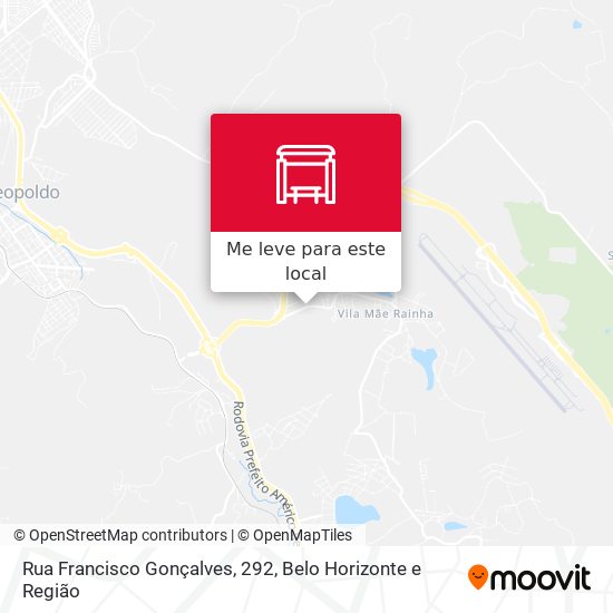 Rua Francisco Gonçalves, 292 mapa
