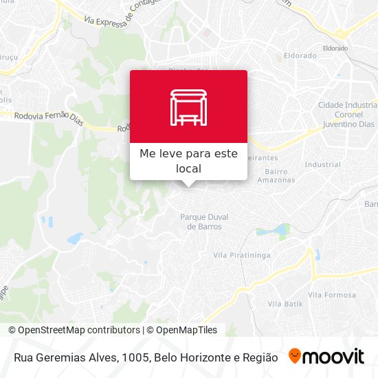 Rua Geremias Alves, 1005 mapa