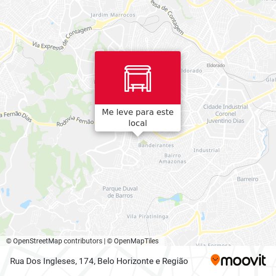 Rua Dos Ingleses, 174 mapa