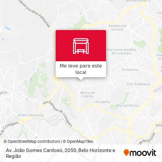 Av. João Gomes Cardoso, 2050 mapa