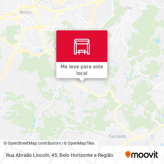 Rua Abraão Lincoln, 45 mapa