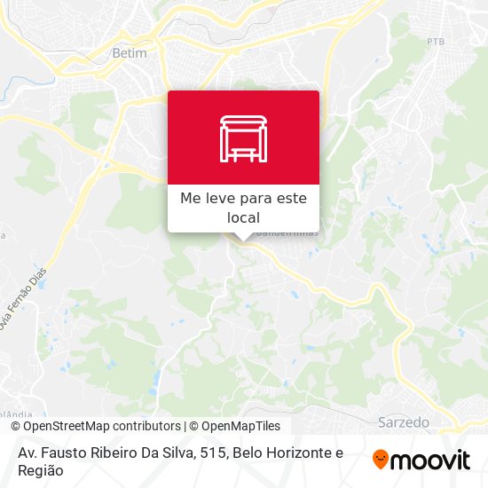 Av. Fausto Ribeiro Da Silva, 515 mapa