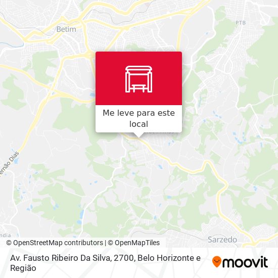Av. Fausto Ribeiro Da Silva, 2700 mapa