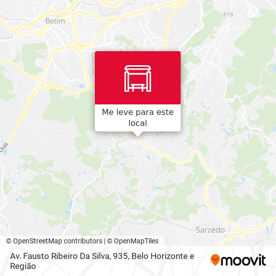 Av. Fausto Ribeiro Da Silva, 935 mapa
