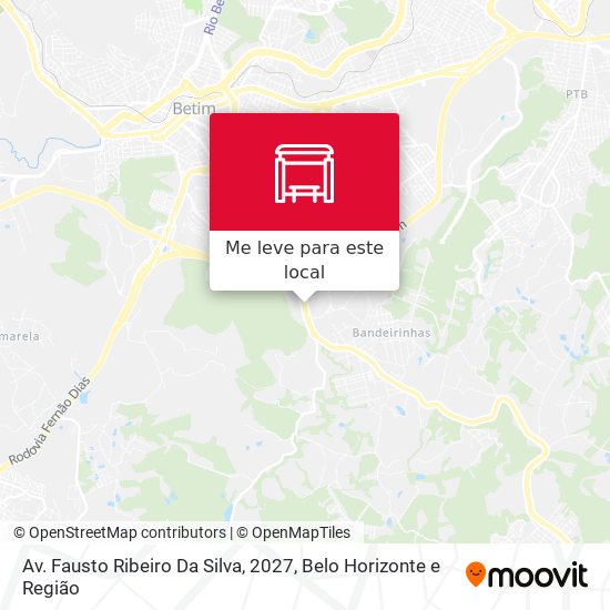 Av. Fausto Ribeiro Da Silva, 2027 mapa