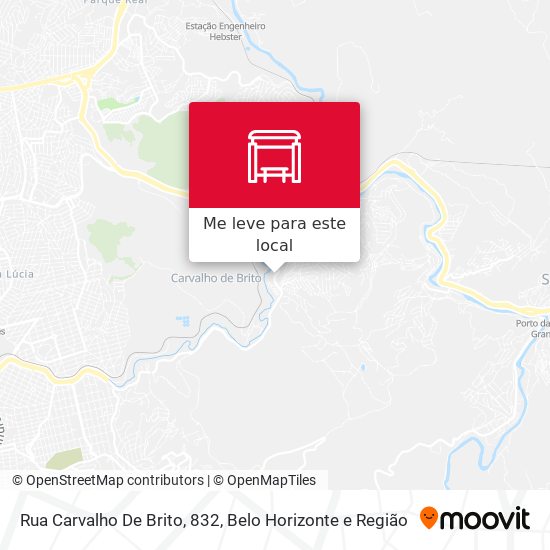 Rua Carvalho De Brito, 832 mapa
