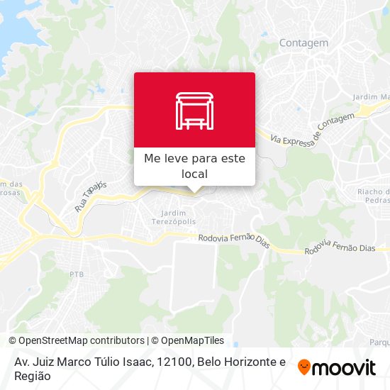Av. Juiz Marco Túlio Isaac, 12100 mapa