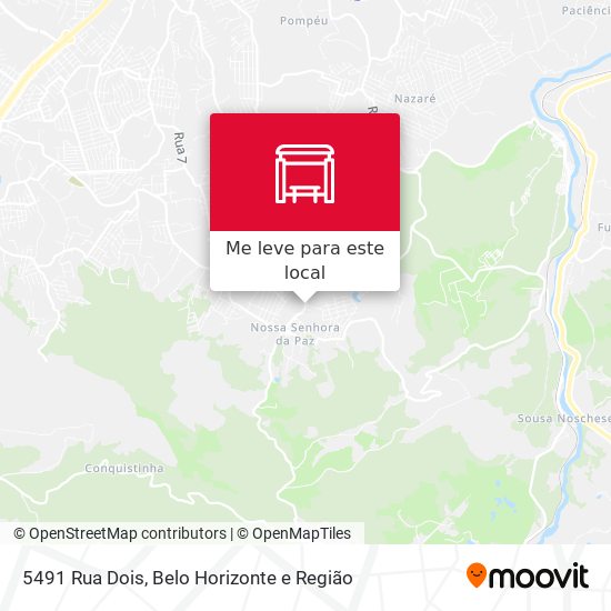 5491 Rua Dois mapa