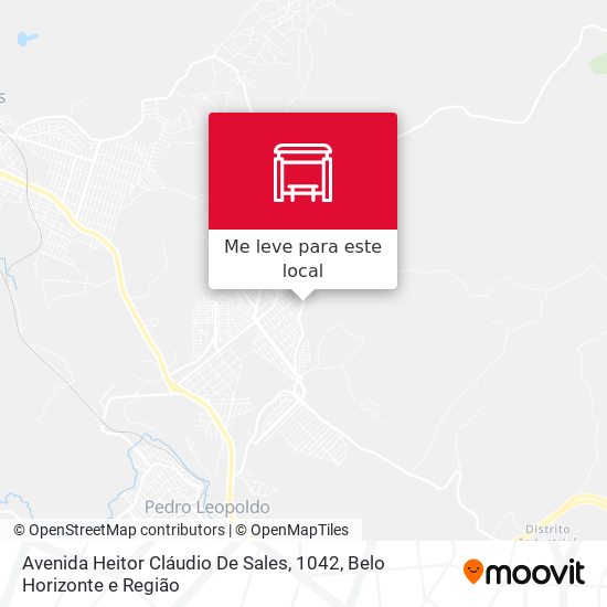 Avenida Heitor Cláudio De Sales, 1042 mapa