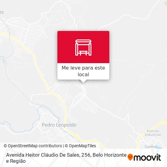 Avenida Heitor Cláudio De Sales, 256 mapa