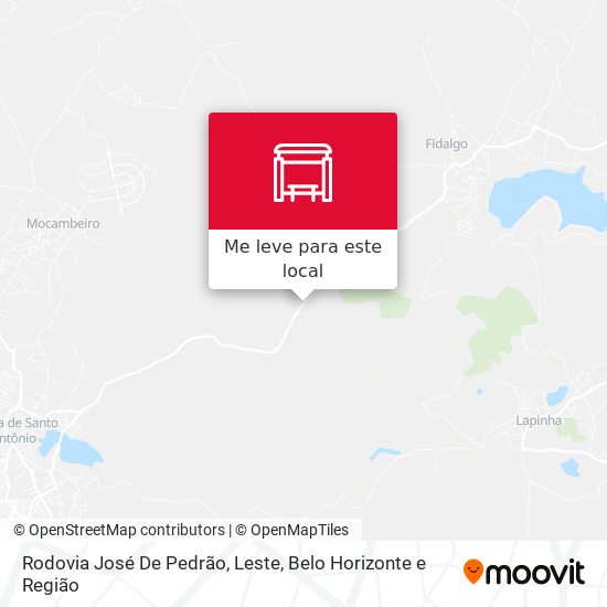 Rodovia José De Pedrão, Leste mapa