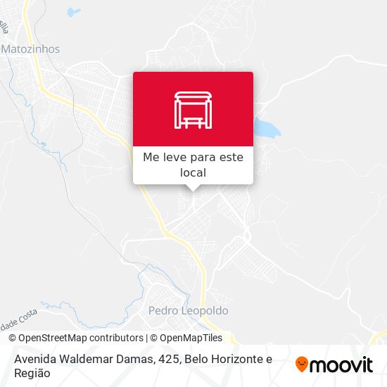 Avenida Waldemar Damas, 425 mapa