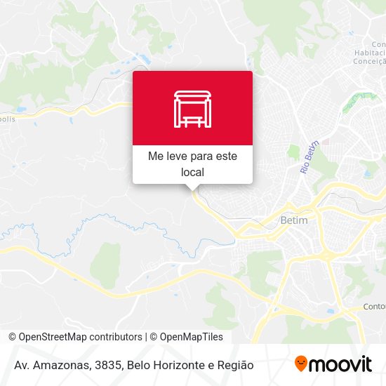 Av. Amazonas, 3835 mapa