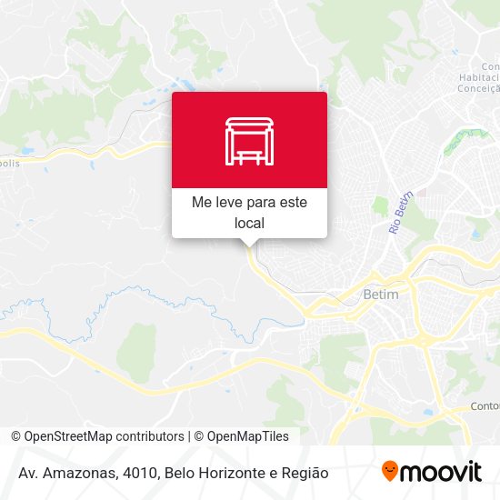 Av. Amazonas, 4010 mapa