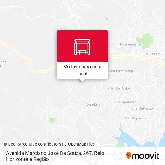 Avenida Marciano José De Souza, 267 mapa