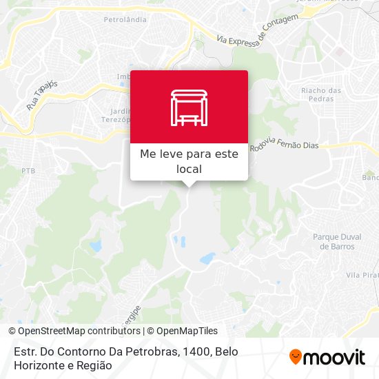 Estr. Do Contorno Da Petrobras, 1400 mapa