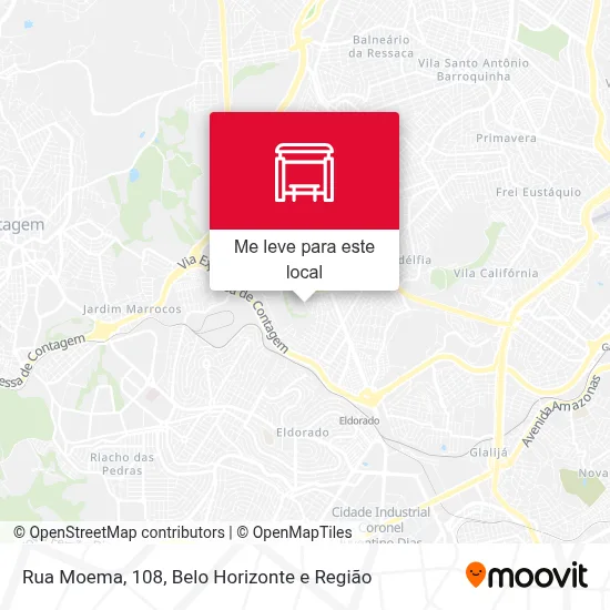 Rua Moema, 108 mapa