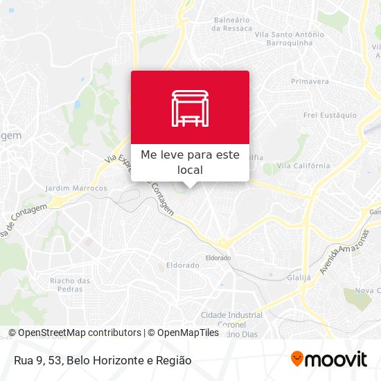 Rua 9, 53 mapa