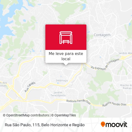 Rua São Paulo, 115 mapa