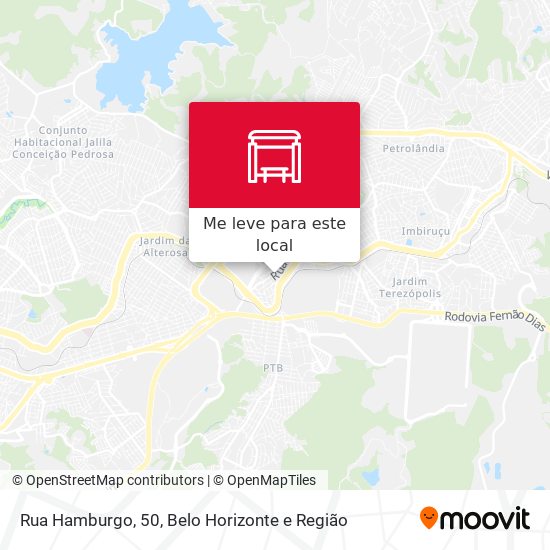 Rua Hamburgo, 50 mapa