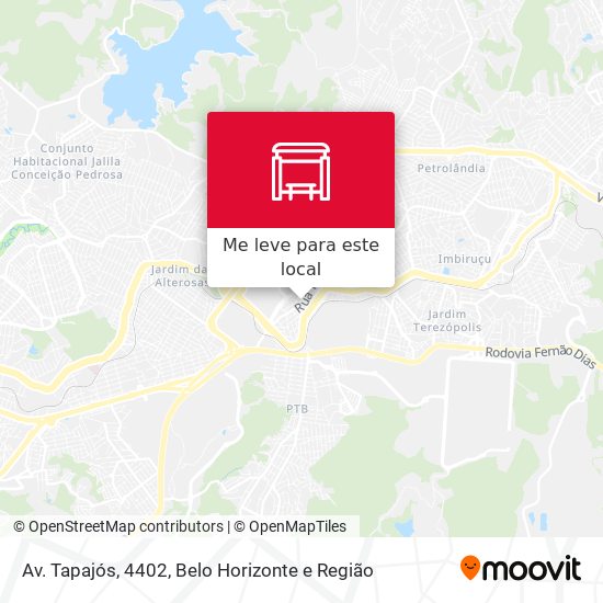 Av. Tapajós, 4402 mapa