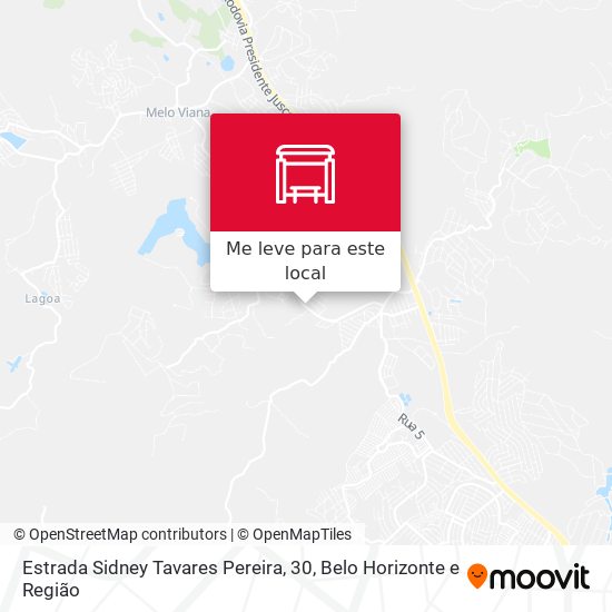 Estrada Sidney Tavares Pereira, 30 mapa